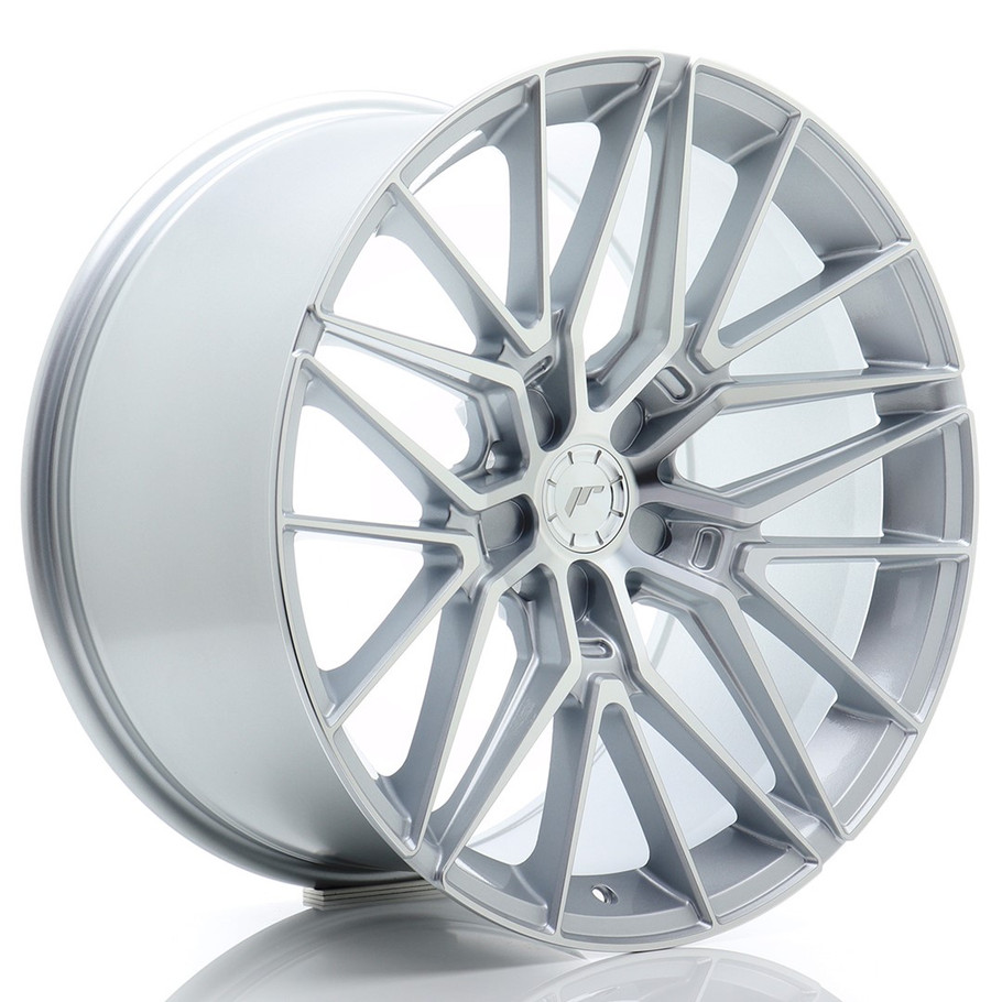 JR Wheels JR38 20x10.5 ET33 5x112 72.6mm Silver Machined