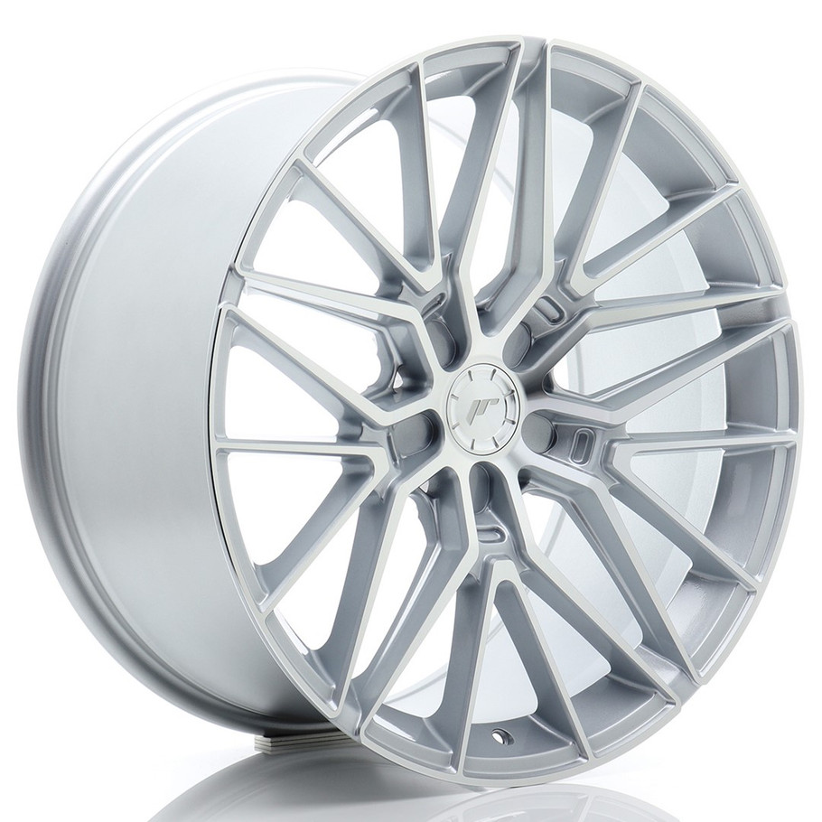 JR Wheels JR38 20x9.5 ET35 5x112 72.6mm Silver Machined