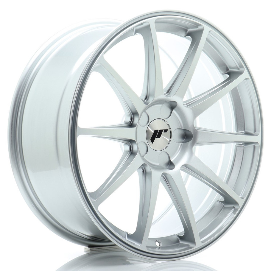 JR Wheels JR11 19x8.5 ET39 5x100 72.6mm Hyper Silver