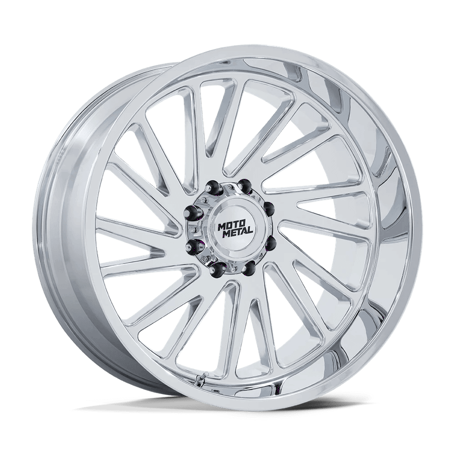 Moto Metal MO811 COMBAT 24x12 ET-44 8x170 125.10mm CHROME (Load Rated 1678kg)