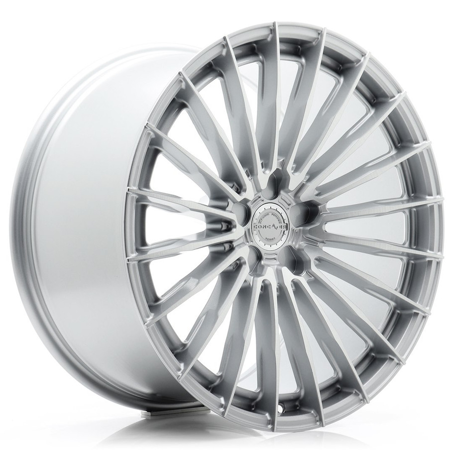 Concaver CVR10 21x9.5 ET0-35 CUSTOM PCD 74.1mm Brushed Silver