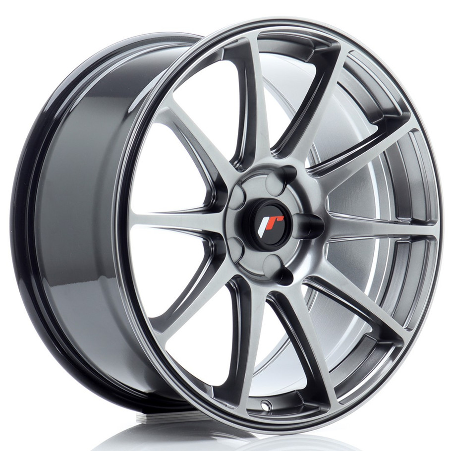 JR Wheels JR11 18x8.5 ET35 5x100 72.6mm Hyper Black