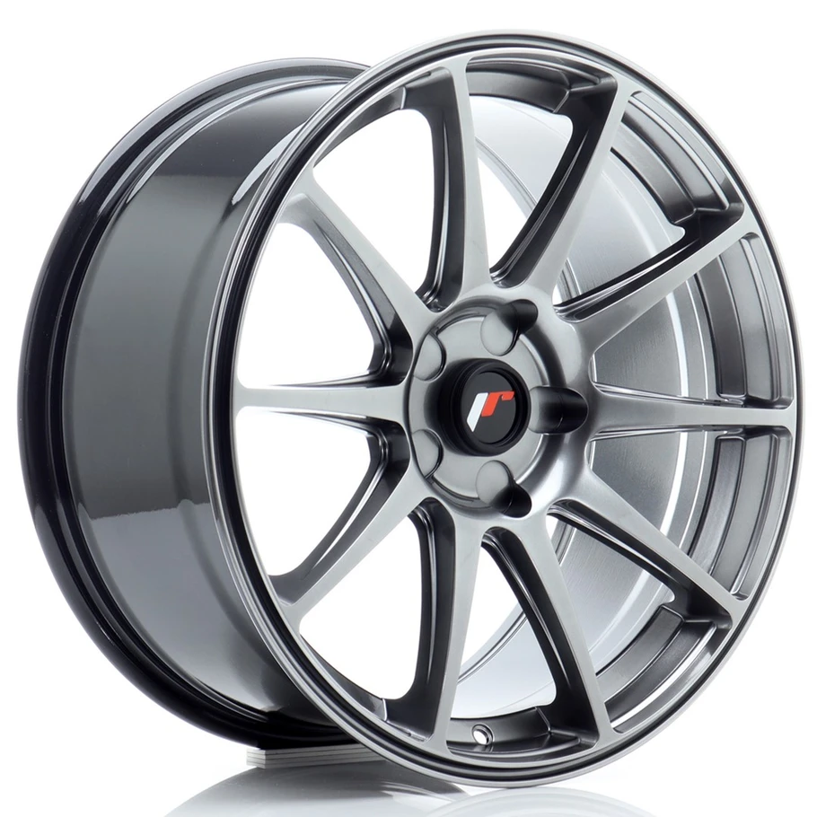 JR Wheels JR11 18x8.5 ET35 5x114.3 72.6mm Hyper Black