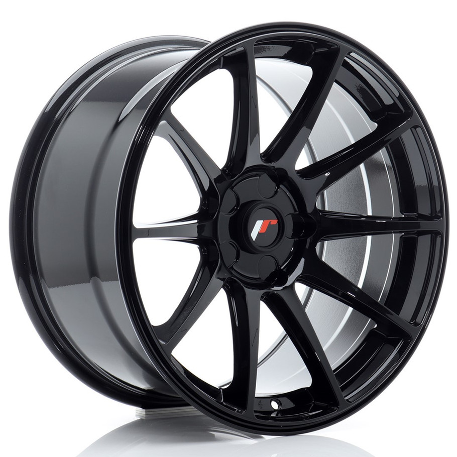 JR Wheels JR11 18x9.5 ET30 5x112 72.6mm Gloss Black