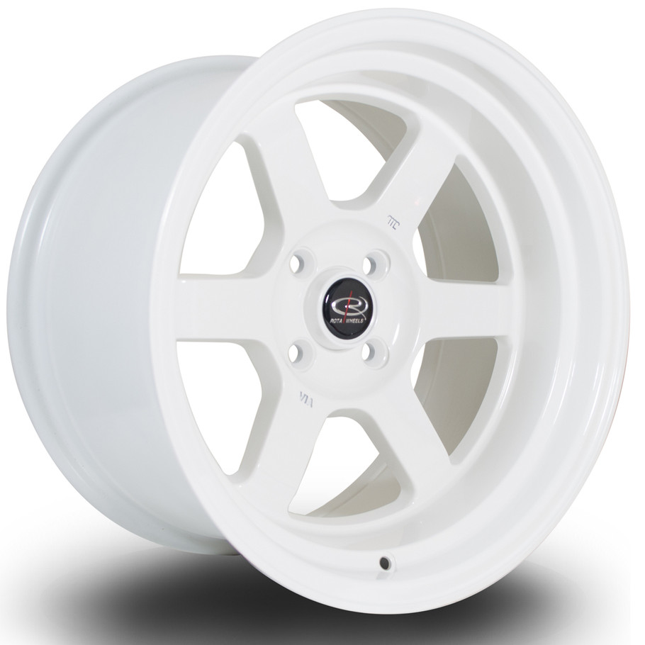 Rota Grid-V  16x9 ET0  4x108  White (GRIV9016C1P00PCWH0671) www.srbpower.com