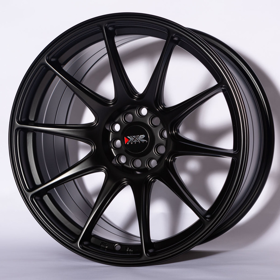 XXR 527 18x9.75 ET20 5x100 5x114.3 flat black srbpower.com