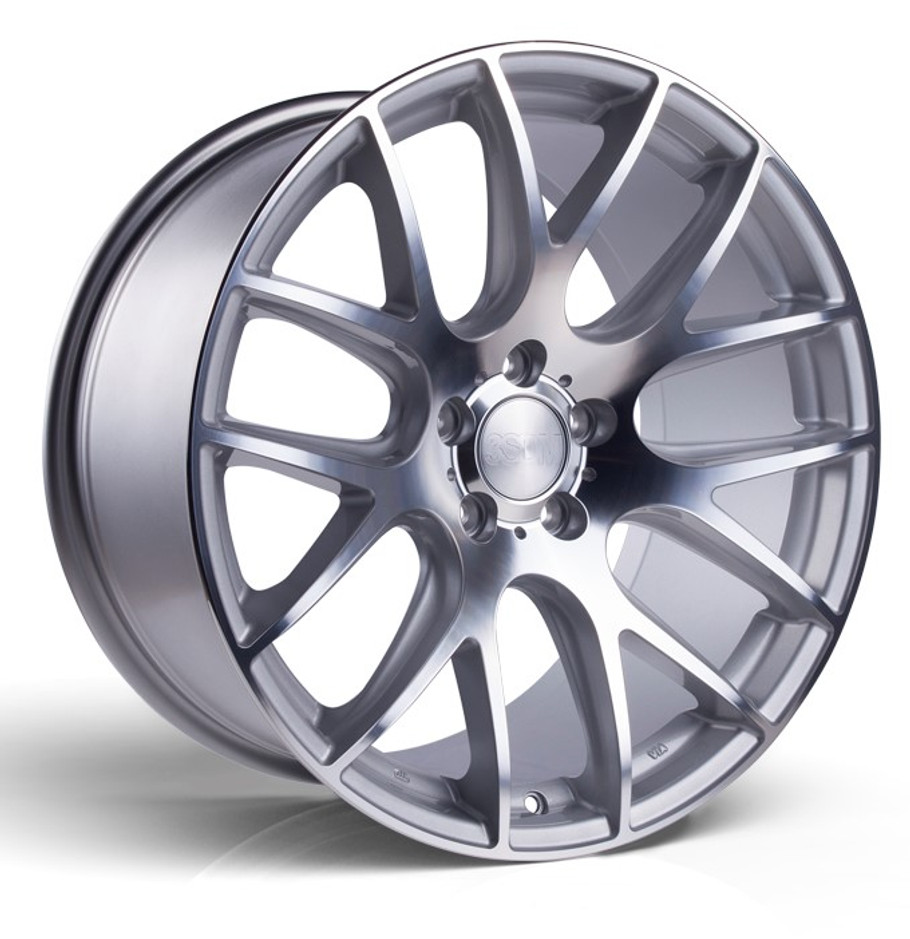 3SDM 0.01-SF 18 inch 5x100 Silver Cut www.srbpower.com