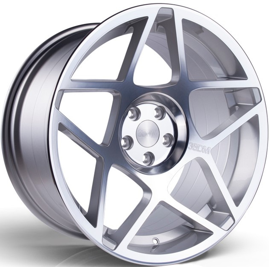 3SDM 0.08 20 inch 5x114.3 Silver Cut www.srbpower.com