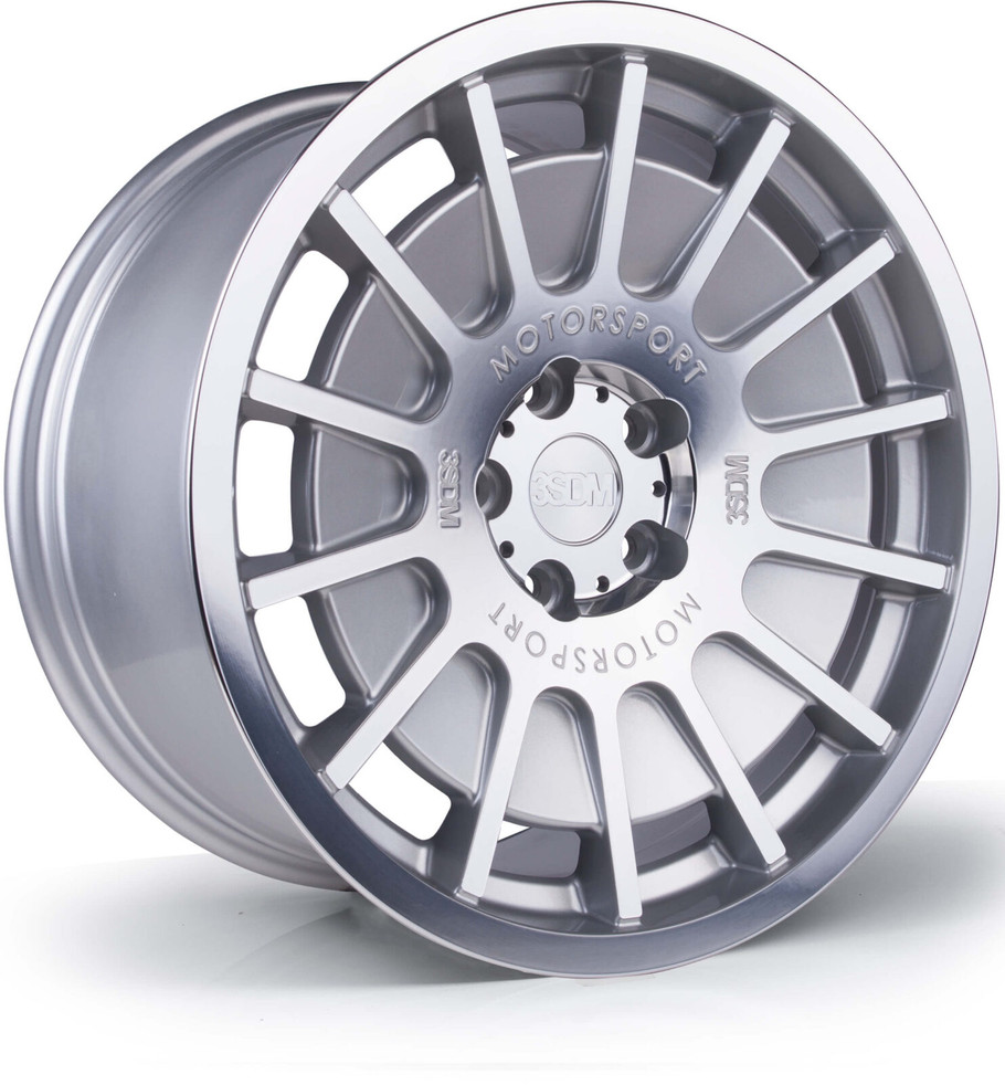 3SDM 0.66 18 inch 5x108 Silver Mirror Polished Face www.srbpower.com