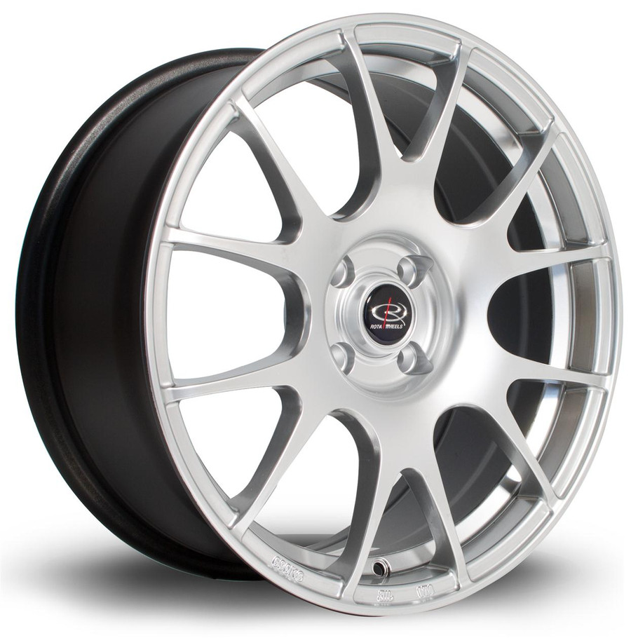 Rota Blitz 17x7.5 ET45 5x114 HSilver (BLIT7517D1P45PCHS0730) www.srbpower.com