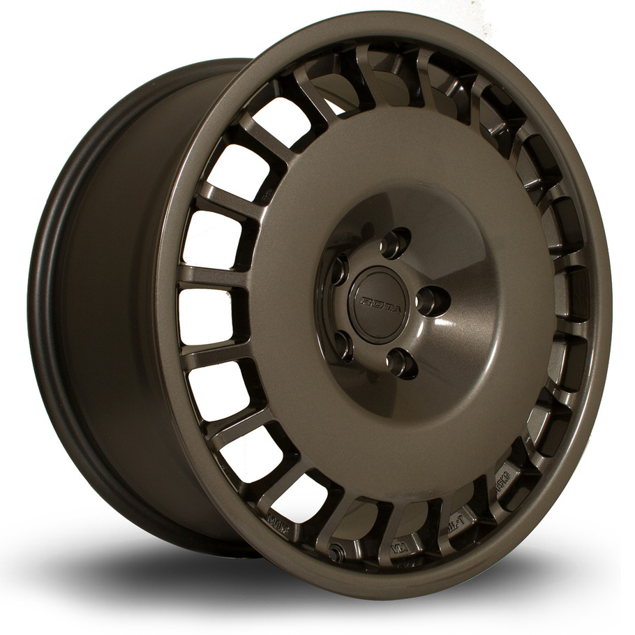 Rota D154 18x8.5 ET35 4x108 Gunmetal (D1548518B1P35PCGM0730) www.srbpower.com