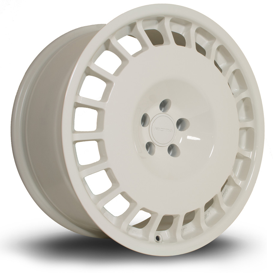 Rota D154 18x8.5 ET35 4x108 White (D1548518B1P35PCWH0730) www.srbpower.com