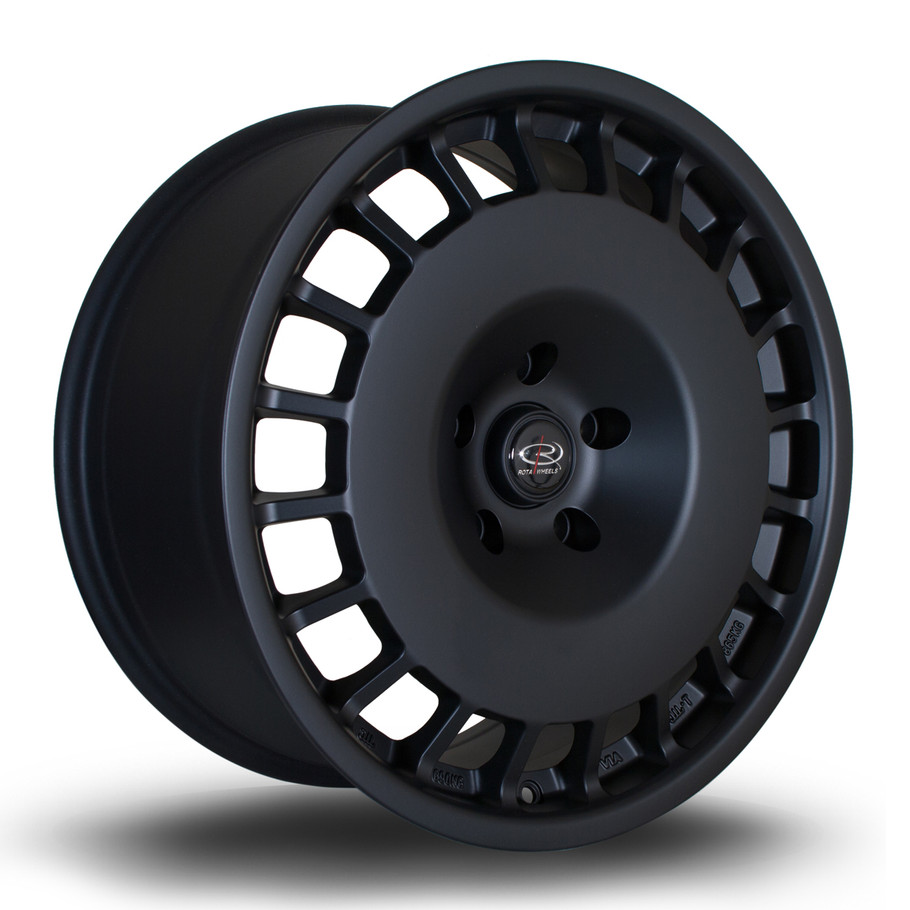 Rota D154 18x8.5 ET35 5x120 FBlack (D1548518K1P35PCFB0761) www.srbpower.com