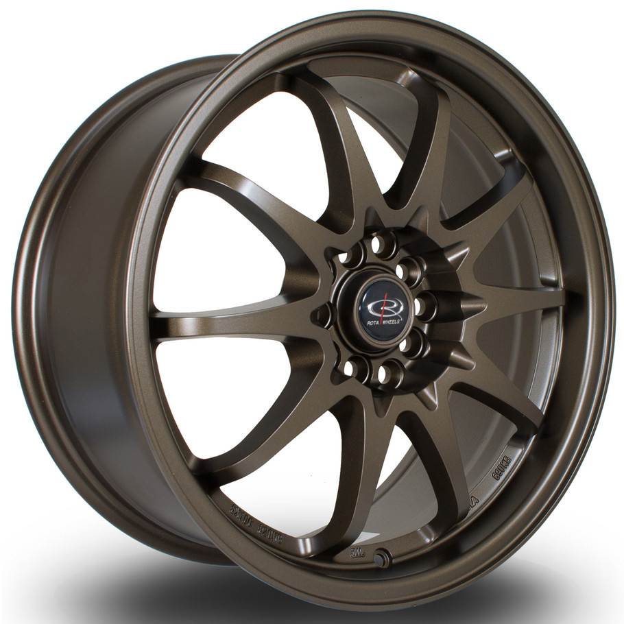 Rota Fight 17x8 ET48 5x100/114 MBronze3 (FI108017DOP48PCMB30730) www.srbpower.com