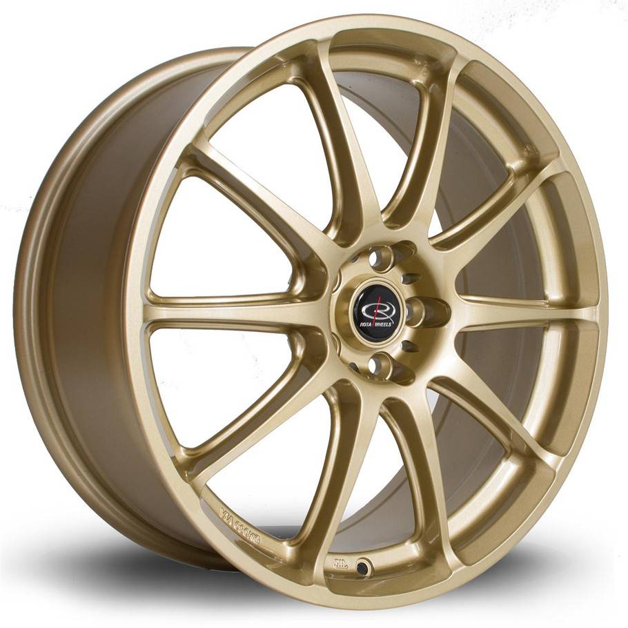 Rota Gra 18x7.5 ET48 5x100 Gold (GRA17518O1P48PCPG0730) www.srbpower.com