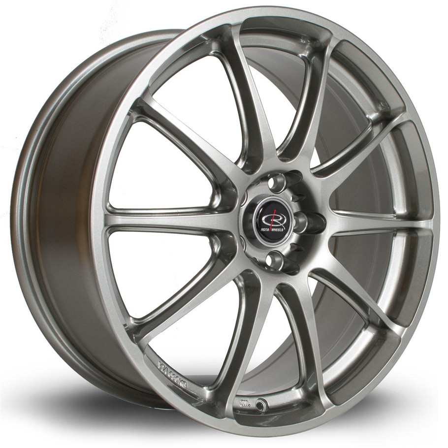 Rota Gra 18x7.5 ET48 5x100 Steelgrey (GRA17518O1P48PCSG0730) www.srbpower.com