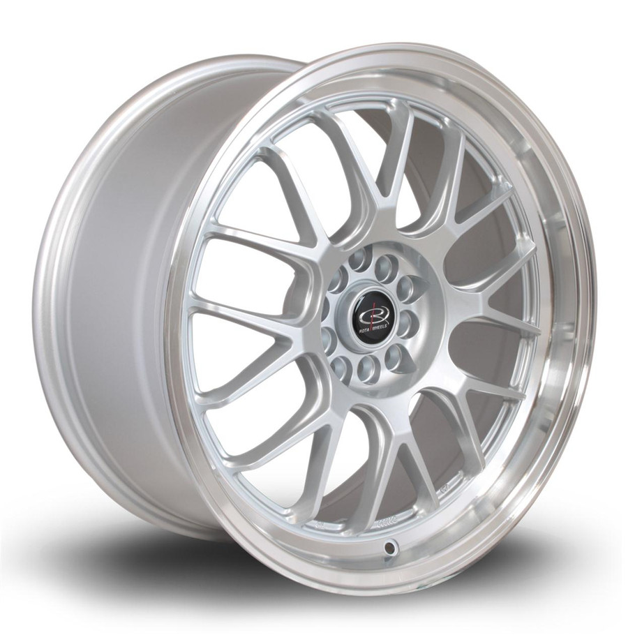 Rota MXR 18x8.5 ET30 5x120 RLSilver (MXRF8518K1P30RLPS0761) www.srbpower.com