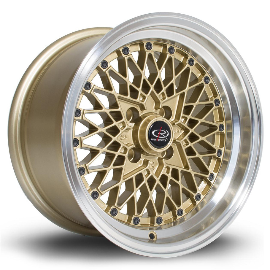 Rota OSMesh 15x8 ET20 4x100 RLGold (OSME8015C1P20RLPG0671) www.srbpower.com