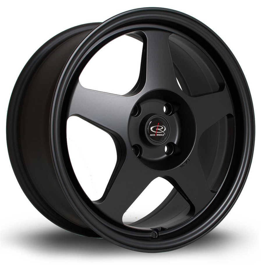 Rota Slip 17x7.5 ET45 4x100 FBlack (SLIP7517C1P45PCFB0671) www.srbpower.com