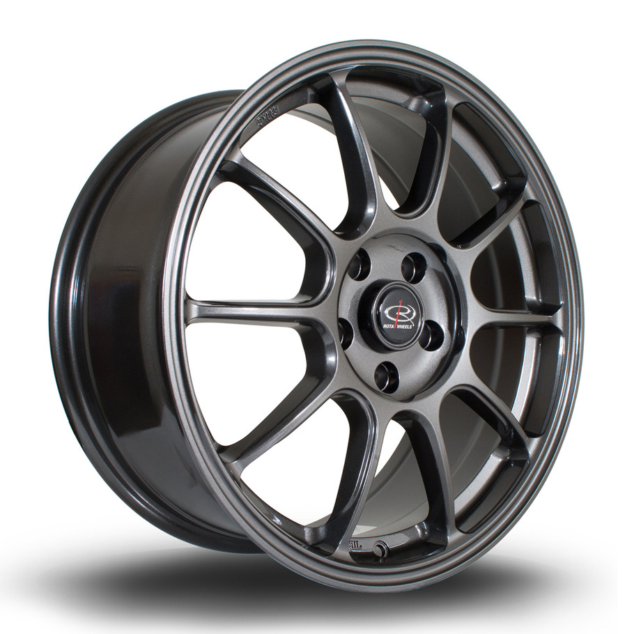 Rota SS10 17x7.5 ET50 5x108 Gunmetal (SS1F7517N1P50PCGM0730) www.srbpower.com