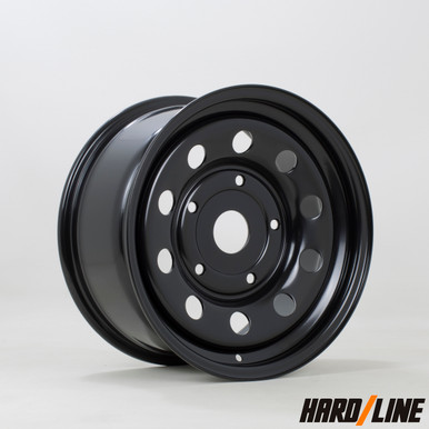 Hardline (Steel Wheels) SW Modular 16x8 ET35 5x160 65.1mm Gloss Black ...