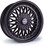 Dare DRRS 17 inch 4x100 / 4x108 Matt Black / Chrome Rivets www.srbpower.com