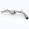 Axleback Exhaust- 2021-2023 Crosstrek Sport - Dual Chamber with 5" Muffler - Single Exit 3" Double Wall Tip