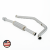 Catback Exhaust - 2019-2024 Forester - Dual Chamber with 5" Muffler - 4" Single Wall Tip