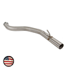 Axleback Exhaust - 2015-2021 WRX/2015-2018 STi - Track Pipe Muffler Delete - No Tip