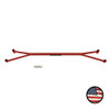 2010-2014 Subaru Outback Front Strut Tower Brace (Red)