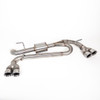 Axleback Exhaust - 2024+ Impreza - 5" Muffler - Quad Exit - 3" Double Wall Tips