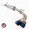 Axleback Exhaust - 2024+ Impreza - Executive 5"  Muffler - 3" Dual Neochrome Tip