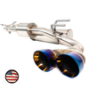 2024+ Subaru Impreza 2.0L No Drone Axleback Exhaust - 3" Dual Neochrome Tip