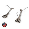2020+ Subaru Outback XT Axleback Exhaust | Quad Exit Muffler Delete