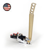 Gold Hydraulic Handbrake - Dual Master Cylinders - Long (18") Handle