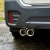 Dual Tip Exhaust Exit on a 2020-2025 Subaru Outback 2.5i