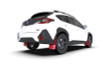 Rally Armor 24-25 Subaru Crosstrek Red UR Mud Flap White Logo