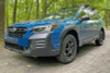Rally Armor 22-25 Subaru Outback Wilderness Black Mud Flap Wild Orange Logo