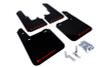 Rally Armor 15-19 Subaru Outback Black UR Mud Flap w/ Red Logo