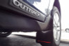 Rally Armor 15-19 Subaru Outback Black UR Mud Flap w/ Silver Logo