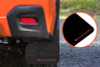 Rally Armor 13-17 Subaru Crosstrek XV Black Mud Flap w/Orange Logo