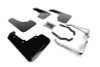 Rally Armor 18-23 Subaru Crosstrek Black UR Mud Flap w/Grey Logo