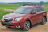 Rally Armor 14-18 Subaru Forester Black Mud Flap w/ Grey Logo