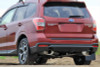Rally Armor 14-18 Subaru Forester Black Mud Flap w/ Grey Logo