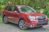 Rally Armor 14-18 Subaru Forester Black Mud Flap w/ Grey Logo