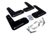 Rally Armor 13-17 Subaru BRZ/Toyota FR-S Black UR Mud Flap w/White Logo