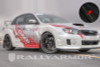 Rally Armor 11-14 Subaru WRX/STI (Sedan Only) Black UR Mud Flap w/Blue Logo