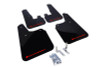 Rally Armor 10-14 Subaru Outback Black UR Mud Flap w/ Red Logo