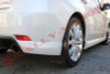 Rally Armor 08-10 Subaru WRX / 08-11 Impreza 2.5i (Hatch/Sedan) Black UR Mud Flap w/Red Logo