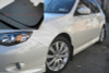 Rally Armor 08-10 Subaru WRX / 08-11 Impreza 2.5i (Hatch/Sedan) Basic Black Mud Flap w/Black Logo